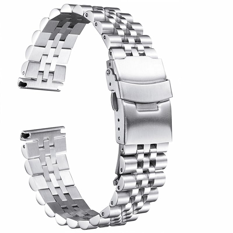 Correa de reloj de acero para lucir un estilo elegante en tus reuniones