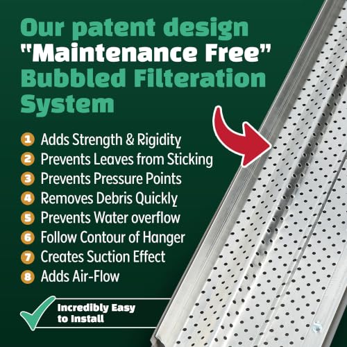 Image of A-M Gutter Guard Sample Pack, 7 inch Length, Mill Finish, for 5 inch & 6 inch Gutters