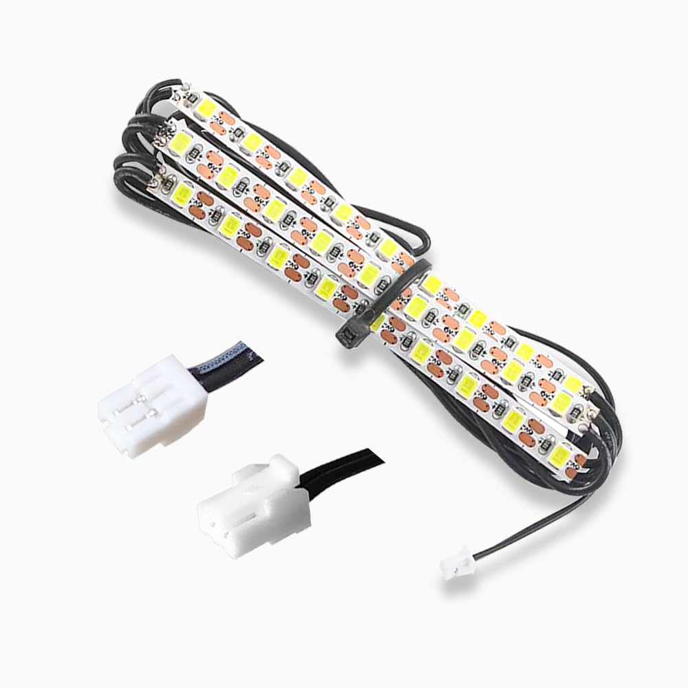 3D Printer Premium LED Light Strip Kit for Bambu Lab P1 Series P1P/P1S Waterproof and Energy-Saving LED Light Bar 24V