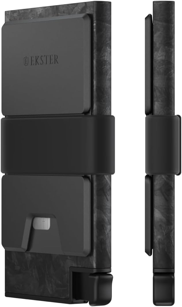 Ekster Aluminum Cardholder Wallet | RFID Wallet for Men & Women | Slim & Minimalist Aluminum Wallet with Pop Up Cardholder