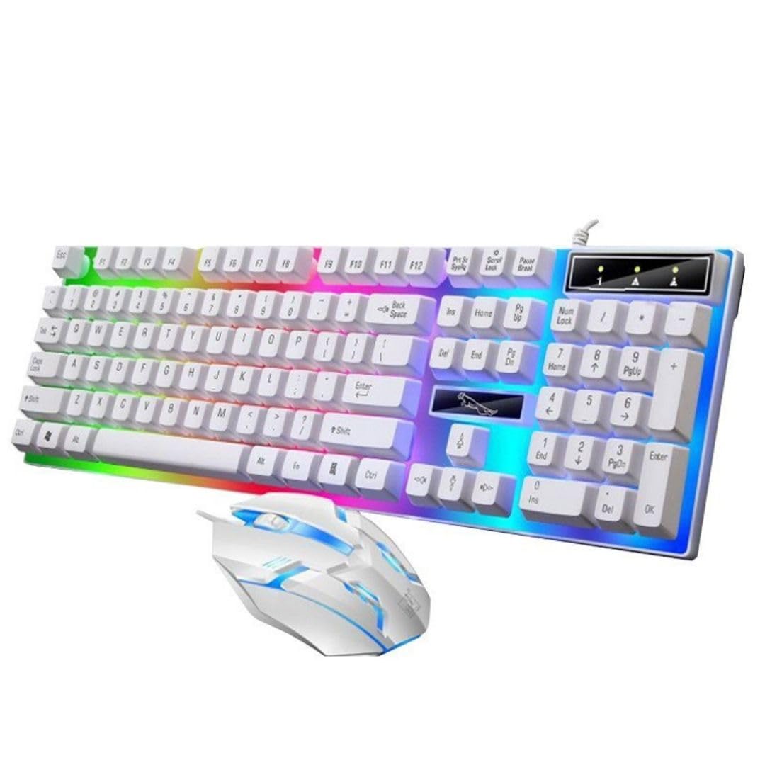 Amazon | ゲーミング キーボード マウス セット 有線 バックライト USB