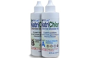 The Original NatriChlor CD Set w/Accu-Drop Bottles HCL Extra Large Size (8...