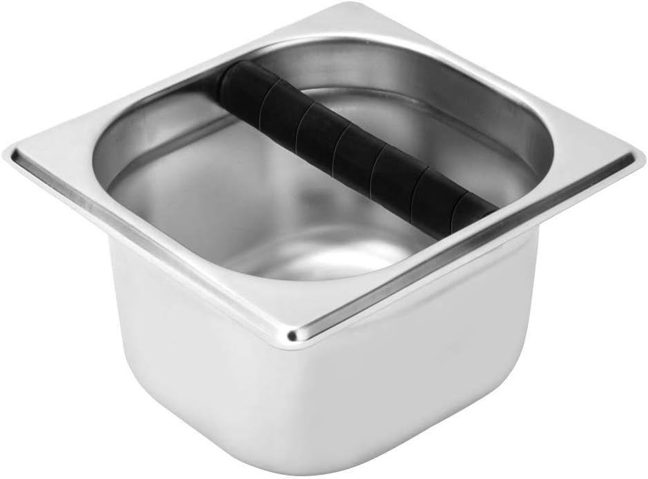 Kisreal Stainless Steel Coffee Espresso Knock Box