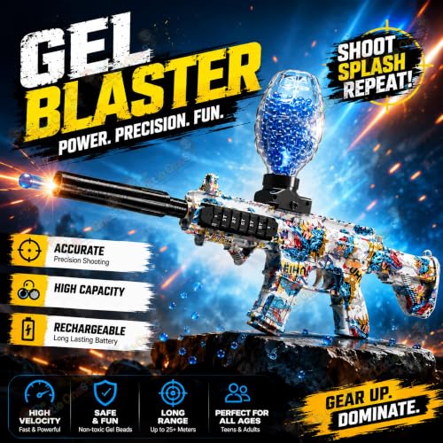 Image of The Little Ones Gel Blaster for Adults Age 15+ Years Above New Upgraded [Upgraded][PRO Ultra]