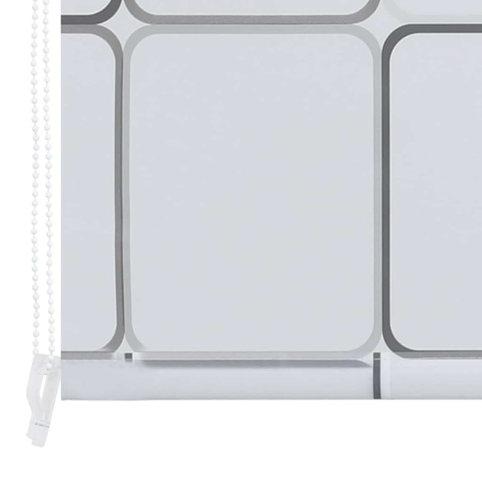 Duschrollo 120x240 cm Quadratmuster Vorhang Dusche Duschrollo FüR Badewanne
