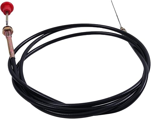 Miniatura 2 de Conjunto de cable de empuje PTO de 12 pies (144 pulgadas) - Incluye perilla