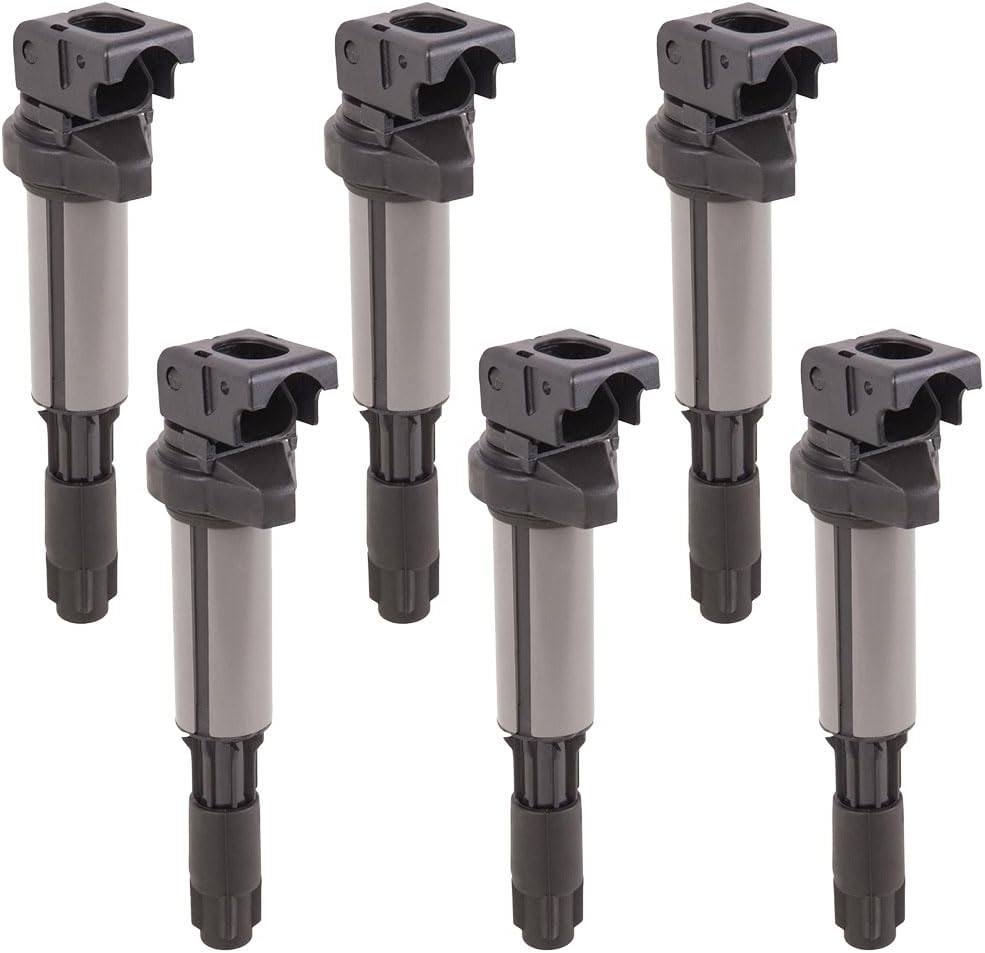 Ignition Coil Set For BMW 325i 328i 330i 335i 323i ci xi is 525i 528i 530i 535i 128i 135i 1M Z3 Z4 X3 X5 M3 - BuyAutoParts 32-70048F6 New