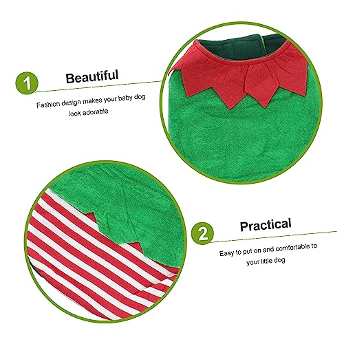Disfraz de Navidad para Perro XL Verde BESPORTBLE miniatura 6