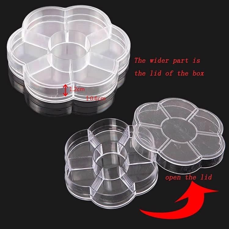 Miniatura 6 de 5600 perlas de parte trasera plana para manualidades, perlas semicirculares para arte de uñas, mezcla de 7 tamaños (2345680.394 in), gemas de perlas