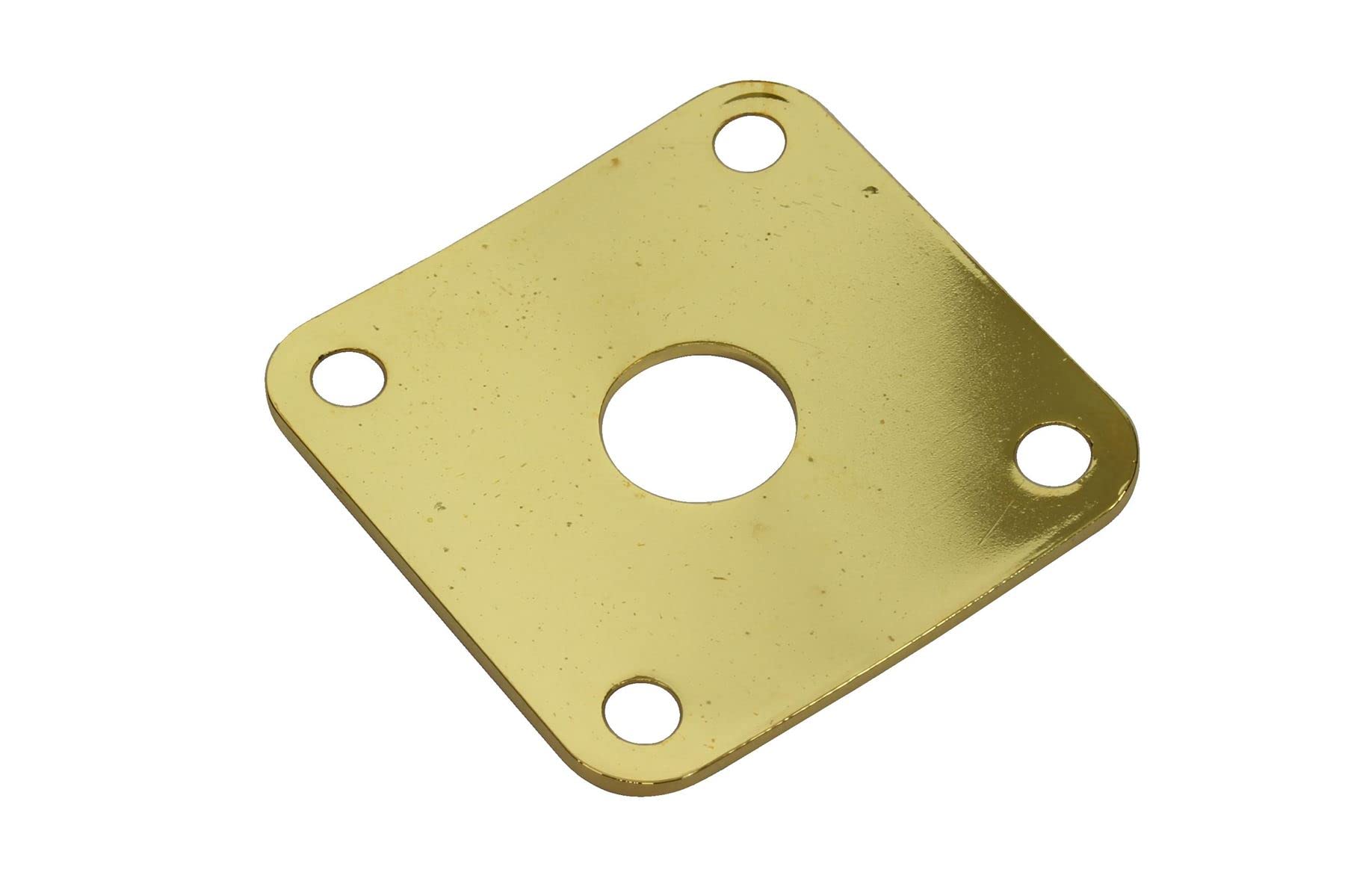 Curved Square Metal Guitar Jack Plate Jackplate - Gold - LP Les Paul Electric Guitar for 1/4