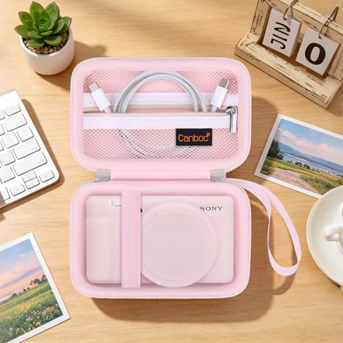 Funda rígida para cámara Sony ZV-1 color Rosado miniatura 7