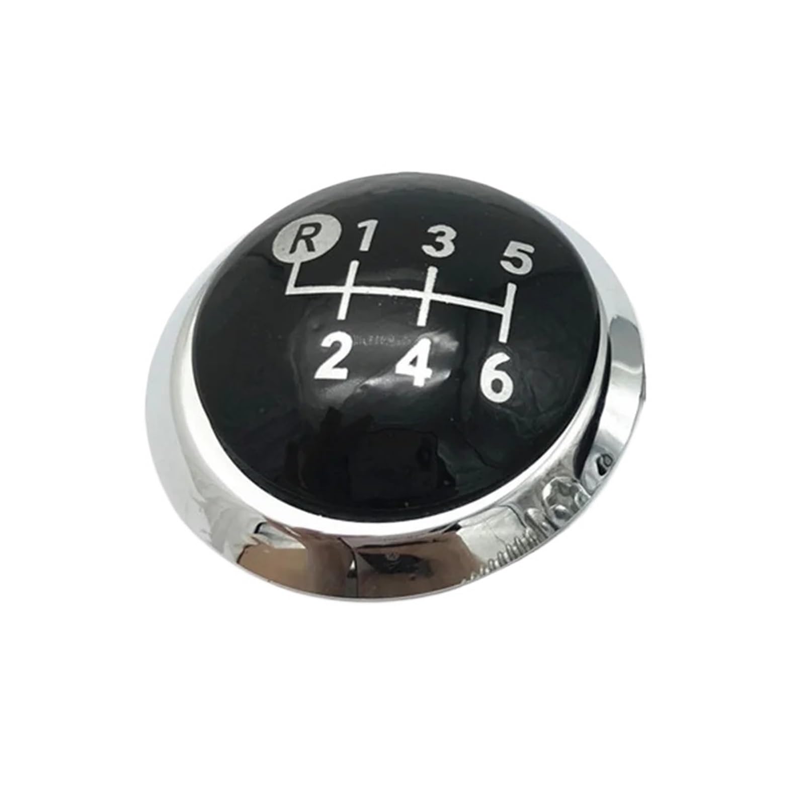 Neixlyi Gear Stick knobs Gear Shift Knob Emblem Cap Cover for Toyota for Corolla 1.8MT 2007-2013(6-Speed-Black)