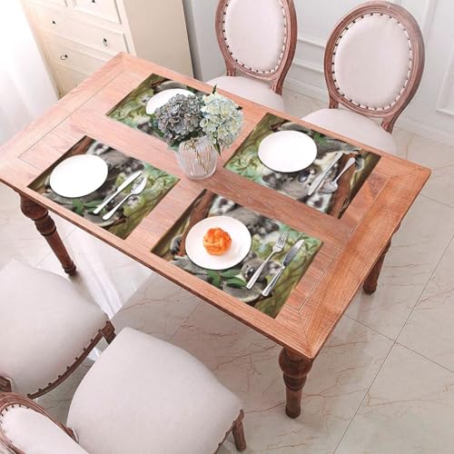 Set de table antidérapant vinyle lavable pour protéger la table des taches - 3