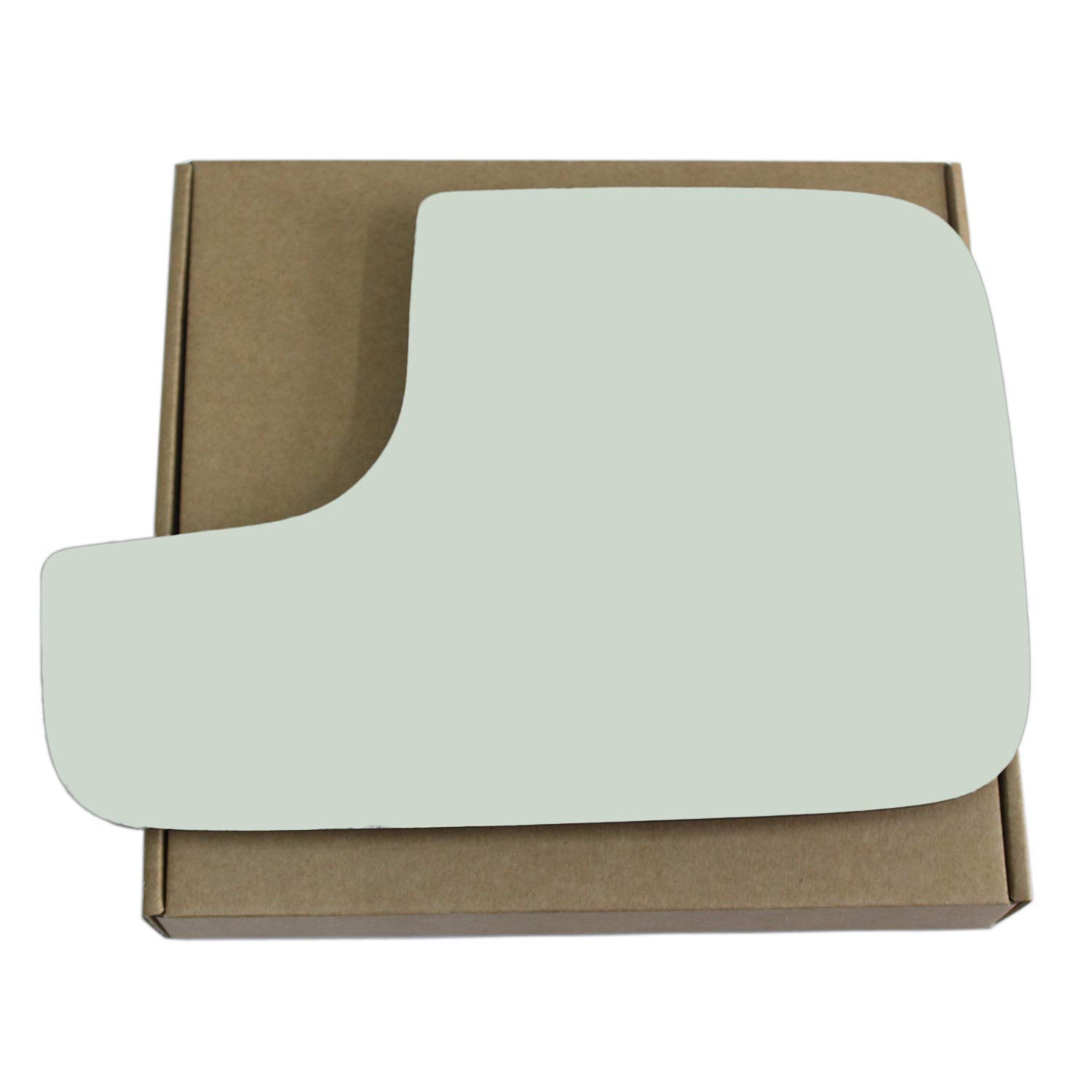 Lower Towing Mirror Replacement Glass fit for 1994- 2009 Dodge Ram 1500 2500 3500 4000 4500 5500 700 Van Pickup Truck Driver Left Side LH Flat, Including Adhesive Pads