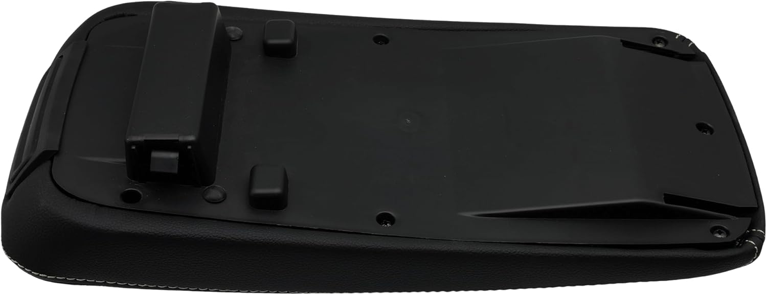 OKAY MOTOR 84422490 Front Centre Cover Console Armrest for 2014-2020 Chevrolet Impala, Center Console Cover Black Leather 23108288