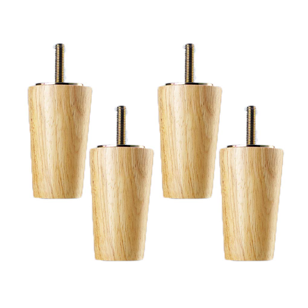 Patas de madera para sofá y cama que elevan el estilo de su salón