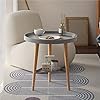 Amazon.com: N&V 15 Inch Double Layer Side Table, Modern Minimalist End ...