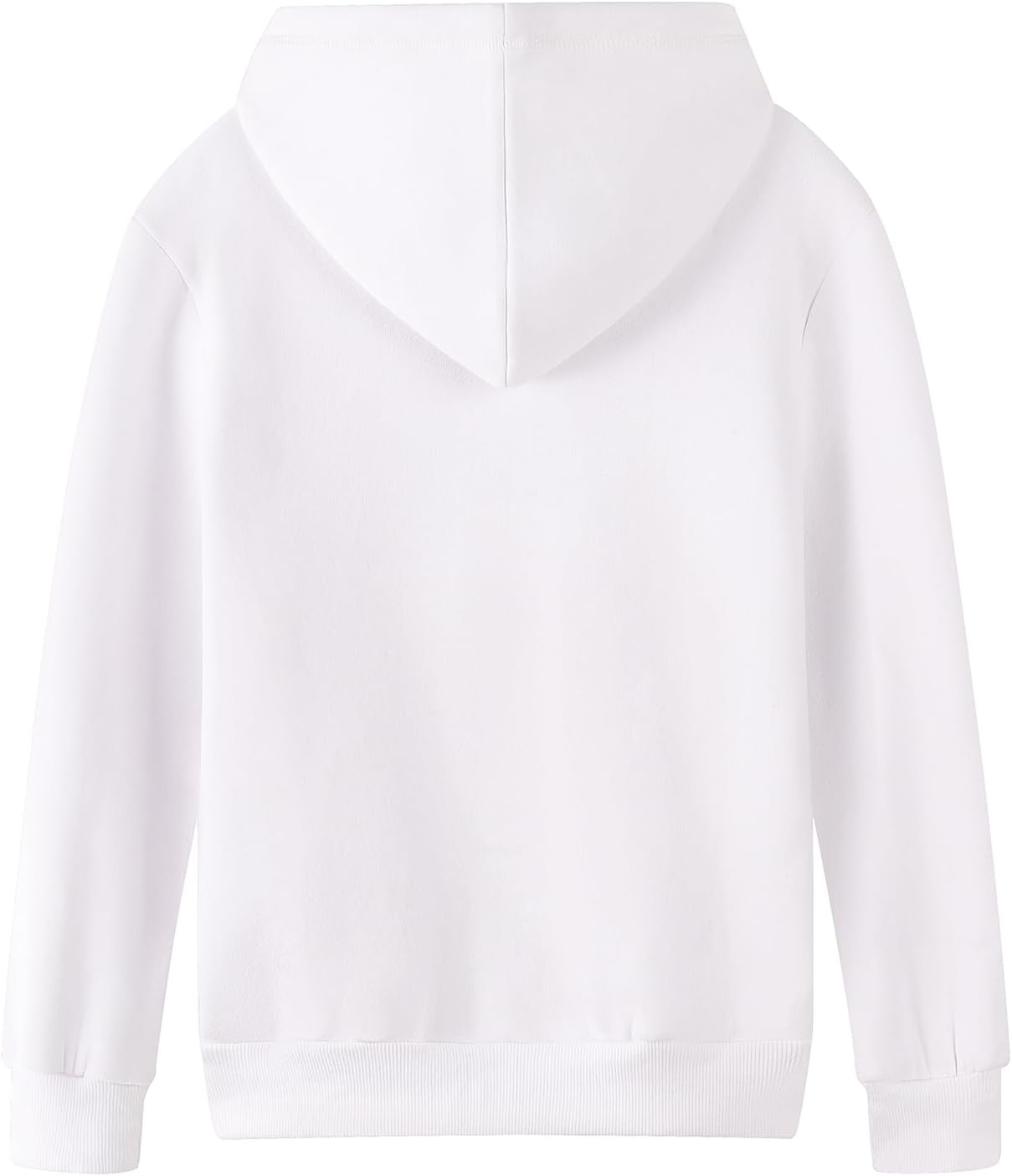 Spring&Gege Youth Solid Fleece Hoodies Soft Full Zip Hooded Sweatshirts for Children (3-12 Years) - Image 3