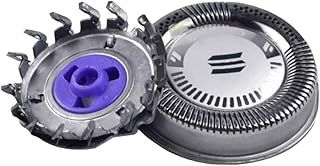 Healifty 2pcs Electric Shaver Men's Razor Razors for Men Facial Razor for Men Mens Electric Razors Beard Shaver Heads Razor Replacement Head Razor Supplies Shaver Electric Shaver Head