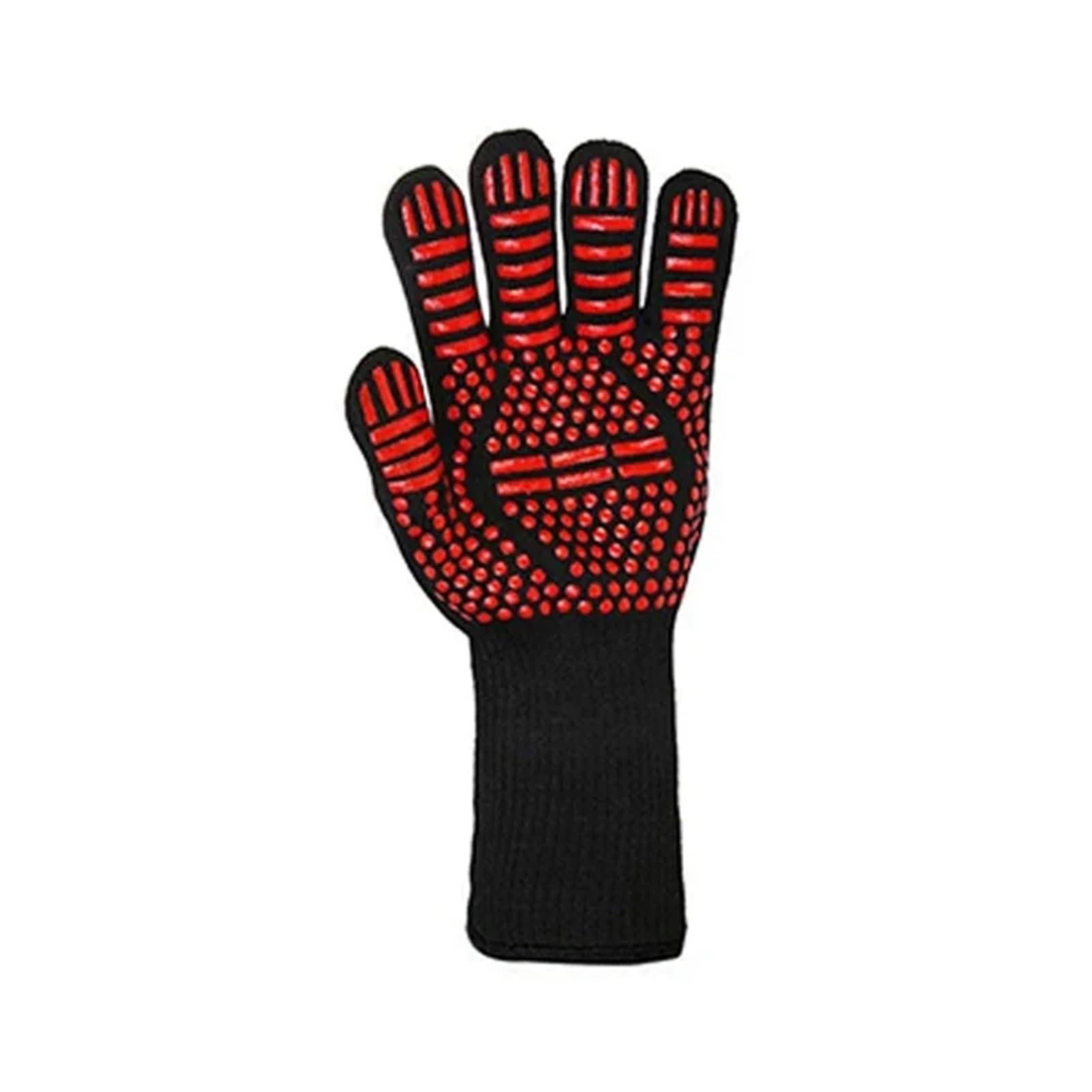Gants de Four à Micro-Ondes antidérapants et ignifuges, 1/2 pièces, Gants résistants la Chaleur extrême, Barbecue pour Barbecue(Red Women 1pc)