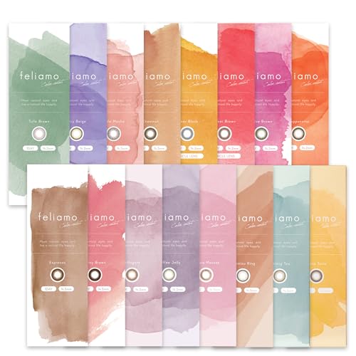 [ 白石麻衣 イメージモデル カラコン ] feliamo (フェリアモ) ワンデー 10枚入り コーヒーゼリー（度あり）[-0.75]のサムネイル