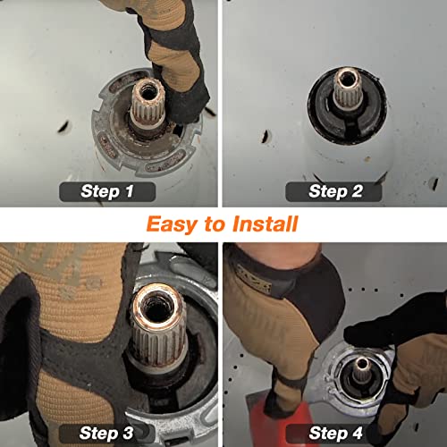 Blutoget TB123A Washer Spanner Wrench - Replacement for GE Whirlpool Washing machine - 1-11/16 Inch tub nut wrench -Replaces TB123A TB123B ERTB123A AP6832671 AP4503397 - Image 6