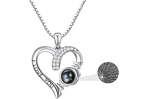 925 Sterling Silver Voice Recorder Necklace: Capture Cherished Moments & Express Love...