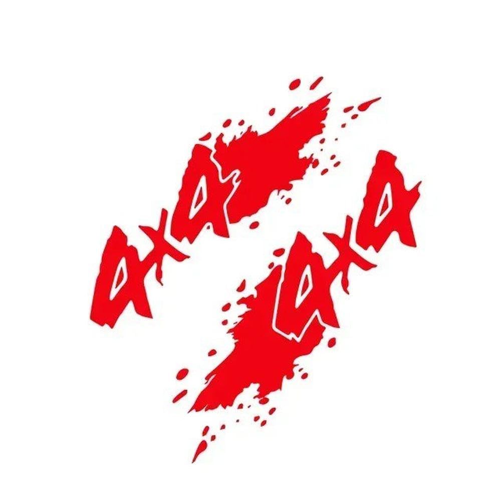 4x4 Off Road Pickup Car Decor Stickers Vehicle Body Decoration(Red,60CMX19CM)