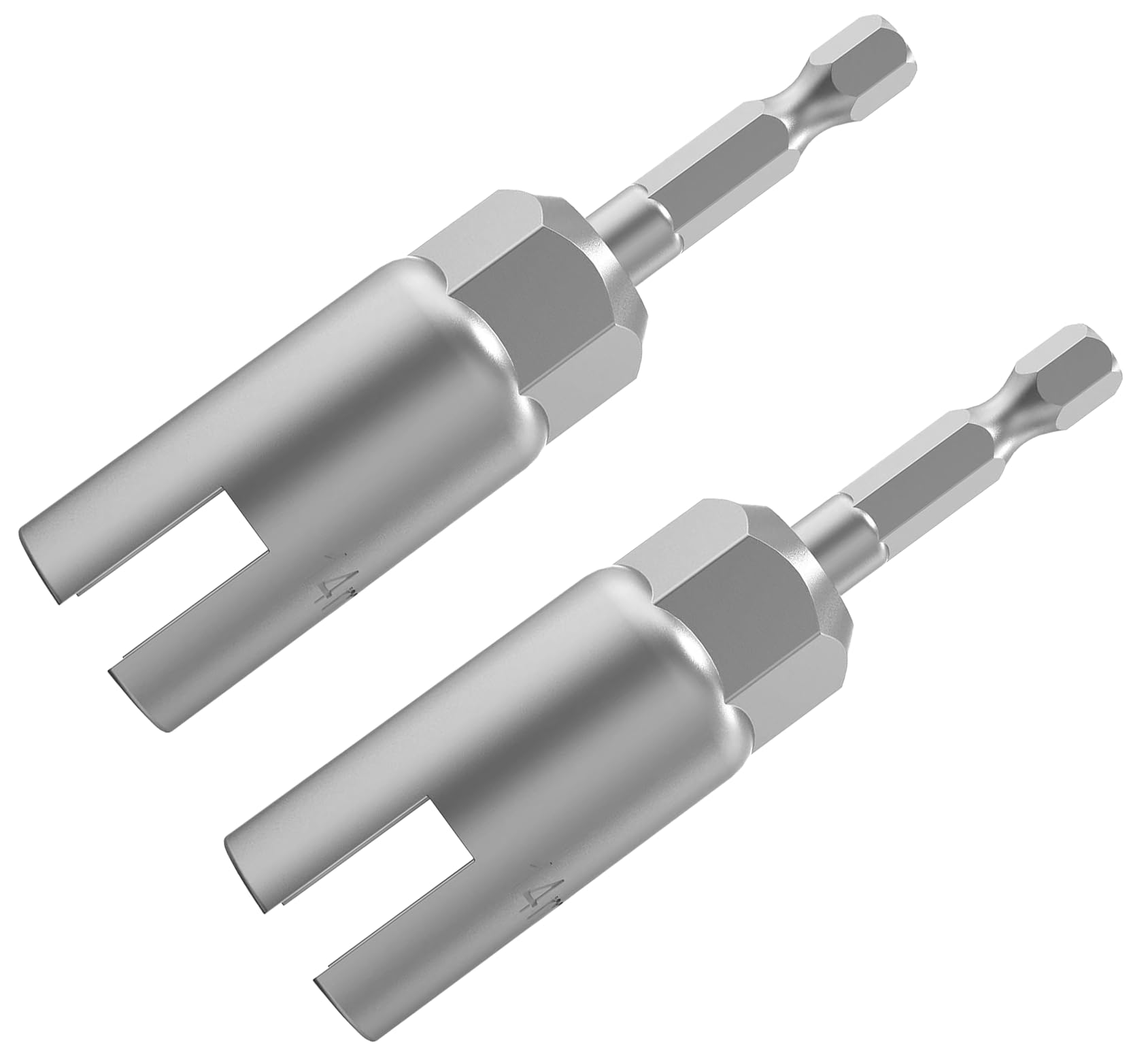 NACX 14mm Power Wing Nut Driver Set, Slot Wing Nuts Drill Bit Socket Wrenches Tools Set, 1/4" Hex Shank Drills Bits for Panel Nuts Screws, Screw Hole,