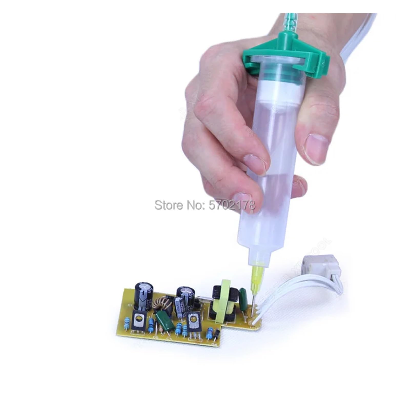 Dispensador de pegamento semiautomático BY-982 Máquina dispensadora resina epoxi