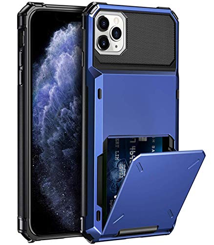 Protection 360 iPhone 11 Pro Max coque anti-chocs intégrale contre les chutes bleu