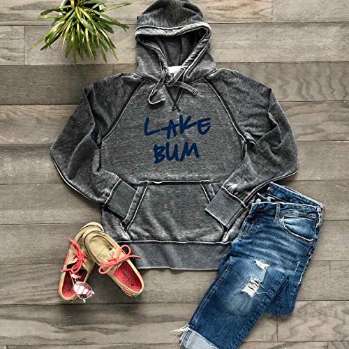 Lake Bum Hoodie Bonfire Hoodie Soft Lightweight Burnout Hooded Sweatshirt4