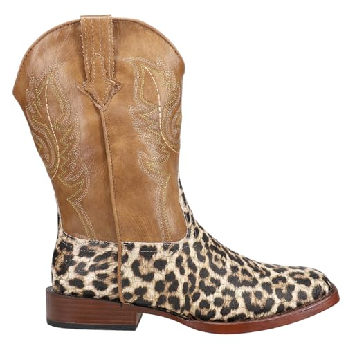 ROPER Girl's Glitter Leopard (Big Kid)