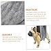 ORFOFE Portable Dog Sling Harness for Surgery Recovery Skin-Friendly Support Strap Comfortable Fleece Design for Weak Senior Dogs