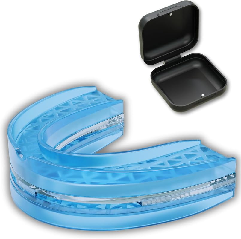 Schnarchschiene gegen Schnarchen und Knirschen | Anti-Snoring Mouth Guard (schnarchstopper,aufbissschiene) endlich Schnarchfrei mit anti Schnarch Zahnschiene
