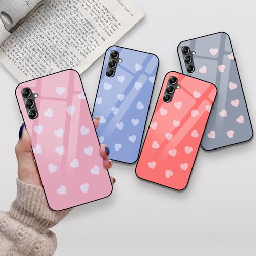 Image of COLORflow Back Cover Compatible with Samsung Galaxy A14 5G / 4G | Heart Celestial Color Customized | Shockproof TPU Bumper with Camera Protection Back Cover Compatible with Samsung Galaxy A14 5G / 4G