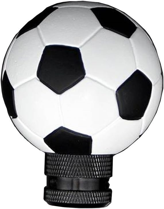 Wanheyao Football Shape Gear Shift Knob Soccer Ball Style Shifter Knod Lever for Car