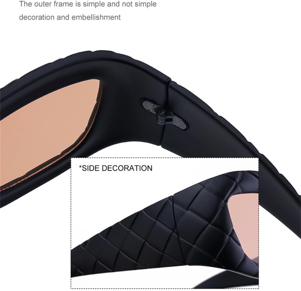 Vintage Punk Large Frame Women's Sunglasses Outdoor Riding Sunscreen Sunglasses Eyewear Shades