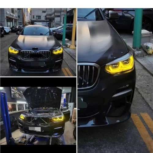 Módulo de control de faros G01 X3 G02 X4 DRL amarillo 5