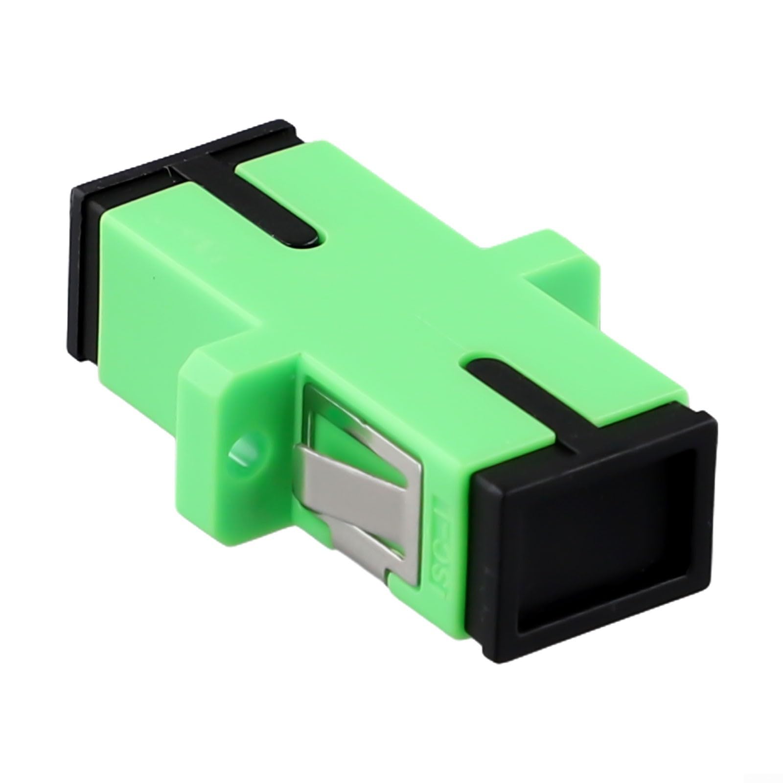 EawfgtuwOptical Fiber Adapter Connector,SC/APC/SC/UPC SM Fiber optic Adapter SC-SC Optical fiber coupler CATV conversion, Male and Female Coupler,for Network Internet Connector(SC/APC)