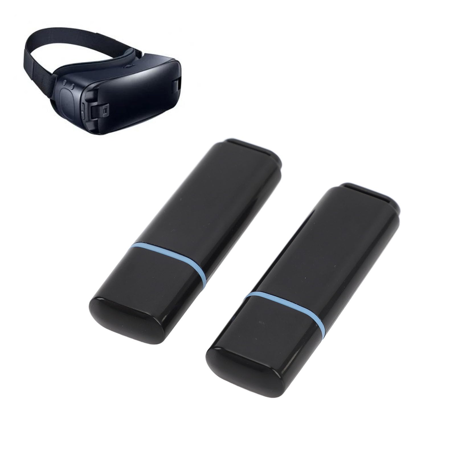 2 Piezas para Receptor USB SteamVR Dongle, Receptor Inalámbrico USB Dongle para Controladores de índice de Válvula para HTC Vive Tracker y Controladores para Logitech VR Ink