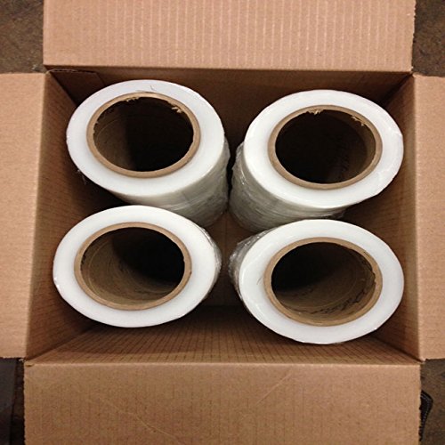 4 Rolls Stretch Wrap 18''x1500' Heavy Duty by The Boxery