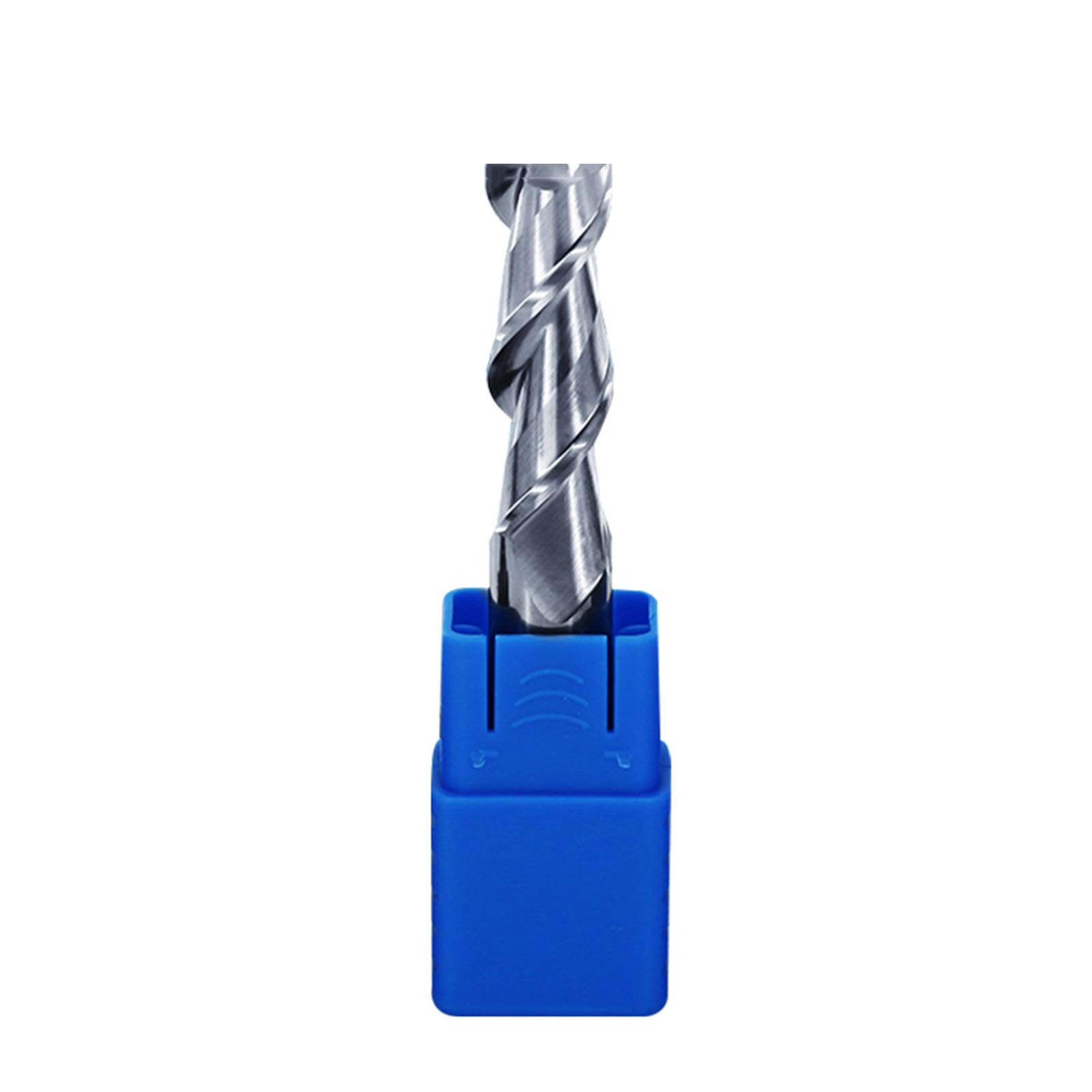 Xianglaa-bit de enrutador, 2 Fleuta cortadora de fresado Molino de Extremo de carburo, Madera de Aluminio procesamiento de Cobre CNC enrutador de tungsteno Sprial Sprial bit