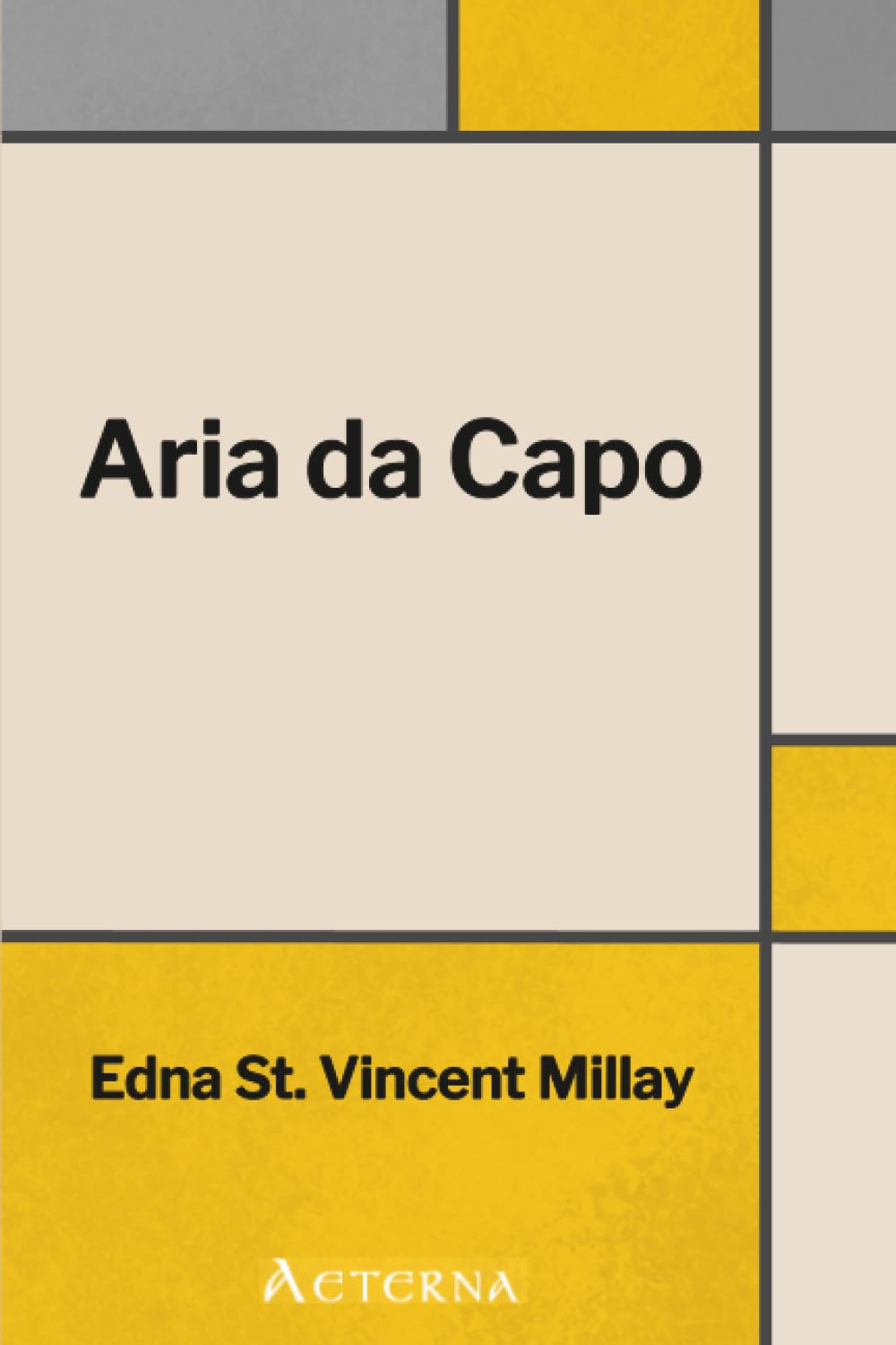 Aria Da Capo: A Play in One Act