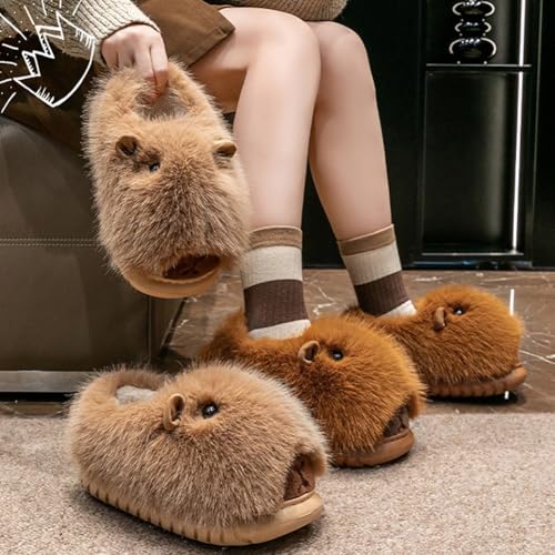 Pantoufles capybara douces pour une ambiance cocooning unique - 6