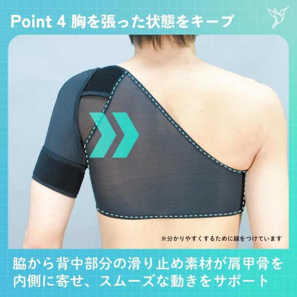 Amazon.co.jp: 【公式】 肩 サポーター ショルダーアクション bonbone