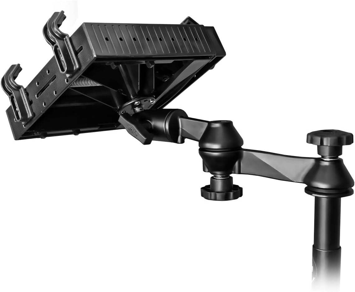 RAM MOUNTS No-Drill Laptop Mount for 2011-2026 Dodge Durango & 2011-2021 Jeep Grand Cherokee RAM-VB-186-SW1