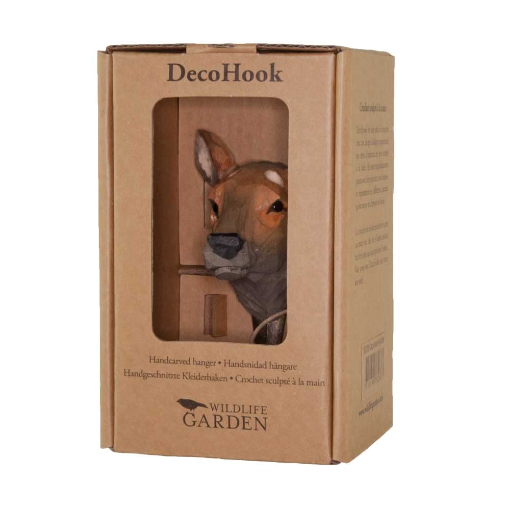 Wildlife Garden Deco Hook Rothirsch