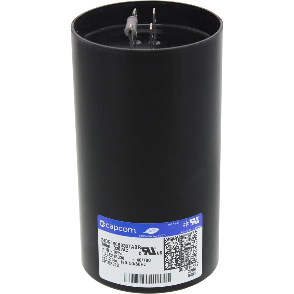 A101147P04 - NGM 176-216 MFD 330 VAC Start Capacitor
