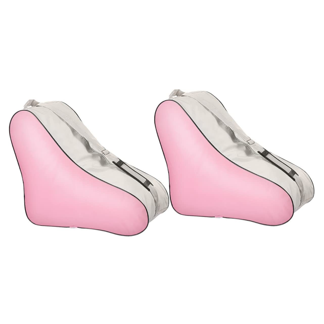 NAMOARLY Roller Skating Storage Bag Ice Skate Bags for Girls Sturdy and Stylish Triangle Shape Pouch